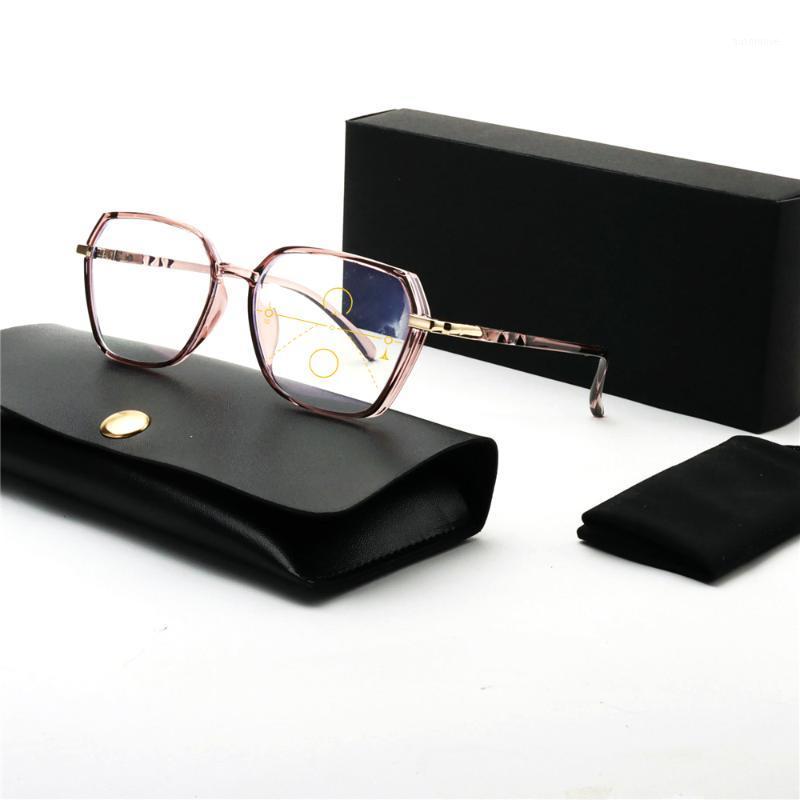 Anti-Blue Progressive Multifocal Reading Glasses Men Blue light blocking Presbyopia Hyperopia Bifocal Glasses Women With Box NX1
Anti-Blue Progressive Multifocal Reading Glasses Men Blue light blocking Presbyopia Hyperopia Bifocal Glasses Women With Box NX1