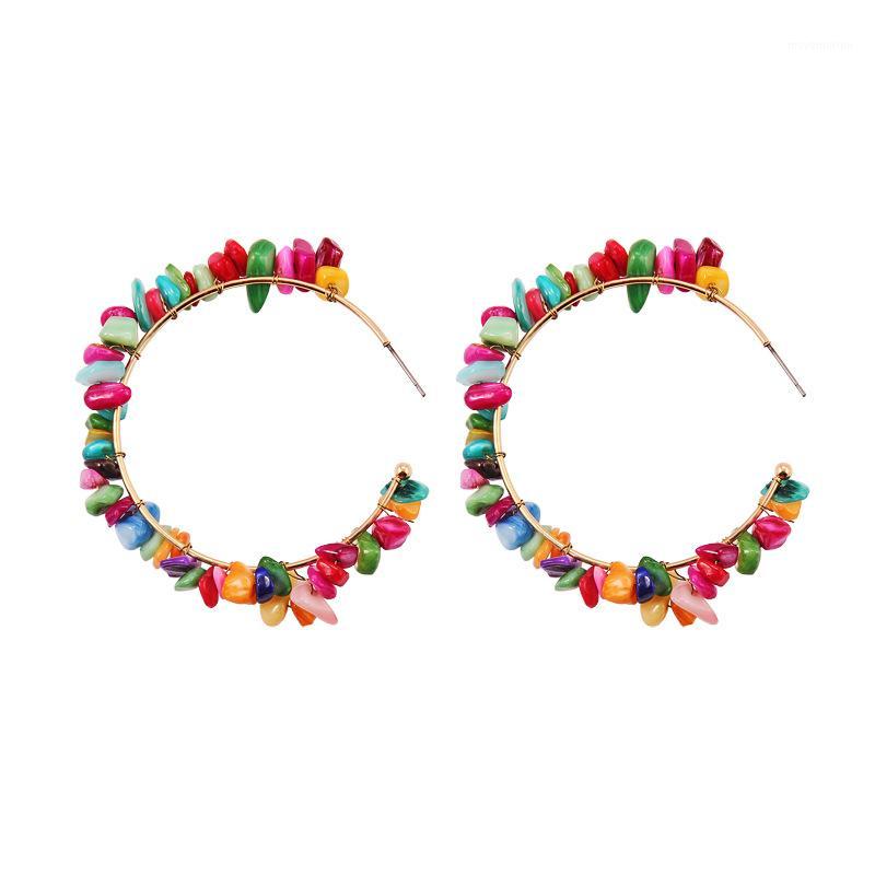 Ethnic Bohemian Colorful Irregular Bead Hanamde Hoop Earring New Design Novelty Hoop Earring For Women Gift Accessories1
Ethnic Bohemian Colorful Irregular Bead Hanamde Hoop Earring New Design Novelty Hoop Earring For Women Gift Accessories1