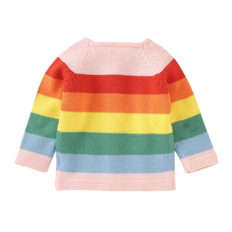 Children Striped Print Sweater Children Kids Sweater Autumn Baby Girl Cardigan Striped Print Knitted Casual Outerwear Clothes, As pic
Children Striped Print Sweater Children Kids Sweater Autumn Baby Girl Cardigan Striped Print Knitted Casual Outerwear Clothes, As pic