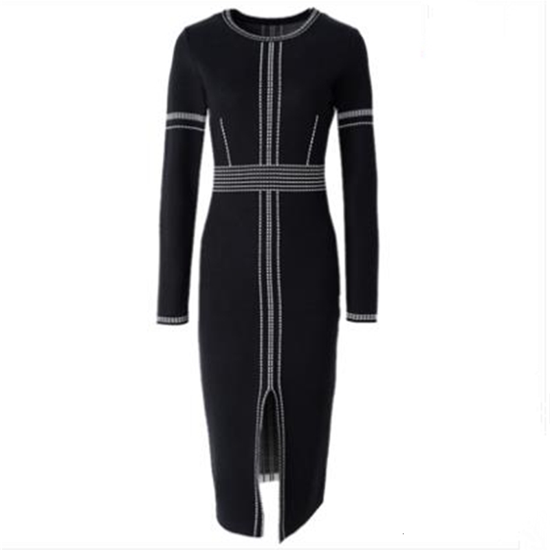 2021 New Arrival Sexy Party Bandage Women Autumn Winter Office Lady Long Sleeve Knitting Sheath Elasticity Bodycon T340, Black
2021 New Arrival Sexy Party Bandage Women Autumn Winter Office Lady Long Sleeve Knitting Sheath Elasticity Bodycon T340, Black