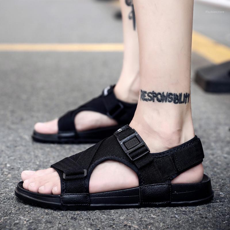 Mens Sandals Summer Men's Shoes Roman Men Canvas Casual Flip Flops Gray Black Flat Beach Large Size 36~461
Mens Sandals Summer Men's Shoes Roman Men Canvas Casual Flip Flops Gray Black Flat Beach Large Size 36~461