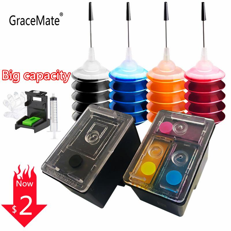 RU TR IL 652 Fashionable Refillable Ink for Deskjet Ink Advantage 3635 3636 2135 4535 4675 3835 2135 4535 3775 3785 Printer
RU TR IL 652 Fashionable Refillable Ink for Deskjet Ink Advantage 3635 3636 2135 4535 4675 3835 2135 4535 3775 3785 Printer