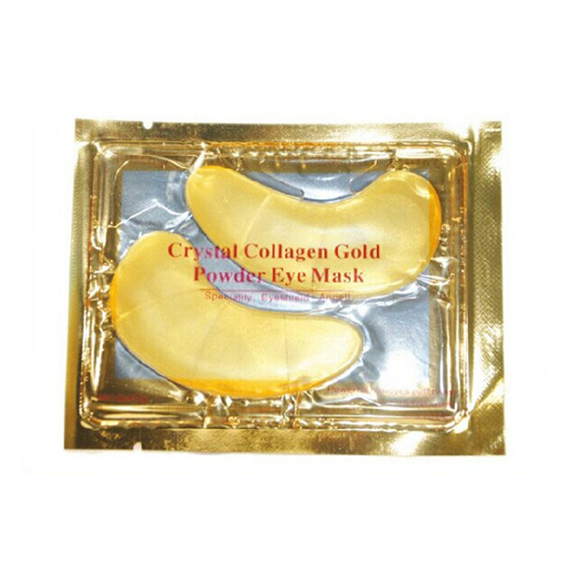 Hot sale Crystal Collagen Gold Powder Eye Mask Golden Mask stick to dark circles DHL fast shipping, As pic
Hot sale Crystal Collagen Gold Powder Eye Mask Golden Mask stick to dark circles DHL fast shipping, As pic
