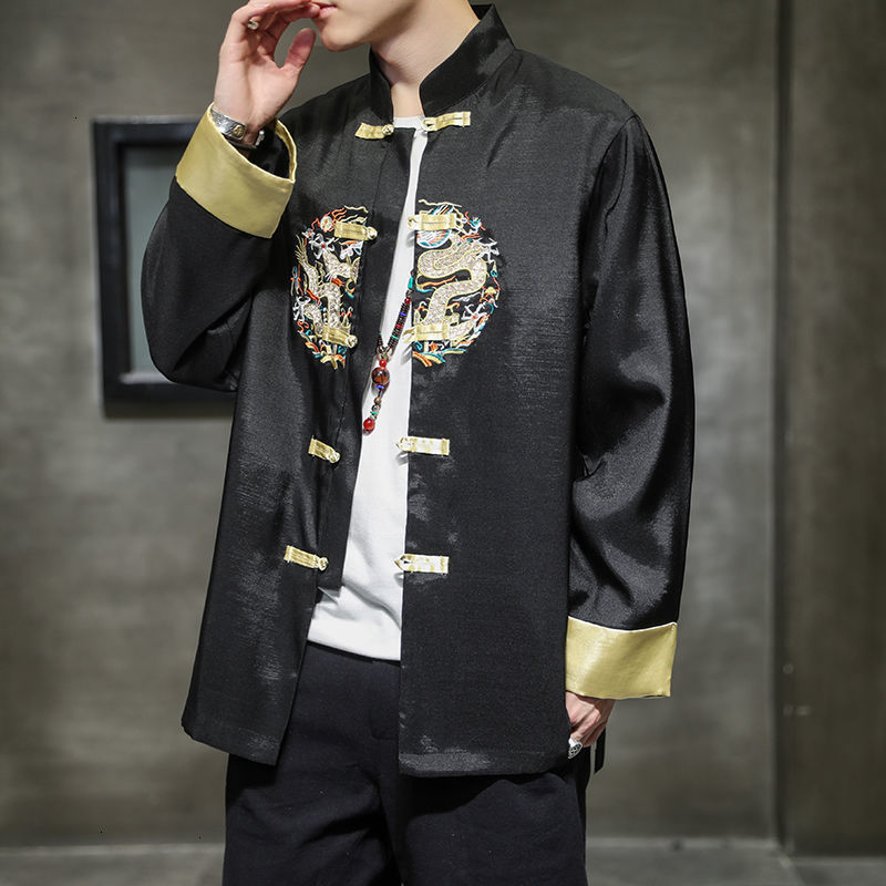 2021 Autumn Winter New Men's Casual Oversize Jackets Chinese Style Loose Jacket Vintage Streetwear Male Coats Clothing Tz56, Gold
2021 Autumn Winter New Men's Casual Oversize Jackets Chinese Style Loose Jacket Vintage Streetwear Male Coats Clothing Tz56, Gold