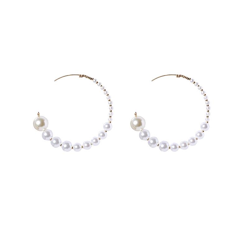 Fashion Large Round Pearl String Earrings for Women Personality Elegant Earring Modern Creative Jewelry Best Birthday Gift
Fashion Large Round Pearl String Earrings for Women Personality Elegant Earring Modern Creative Jewelry Best Birthday Gift