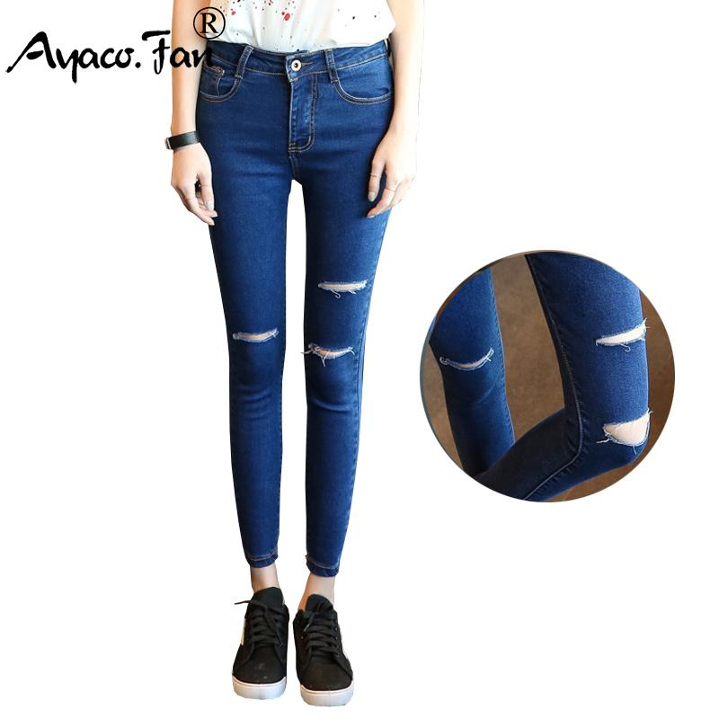 2020 Autumn Women Ankle-Length Elastic Black Jeans Students High Waist Stretch Skinny Female Pencil Pants Denim Ladies Trousers
2020 Autumn Women Ankle-Length Elastic Black Jeans Students High Waist Stretch Skinny Female Pencil Pants Denim Ladies Trousers