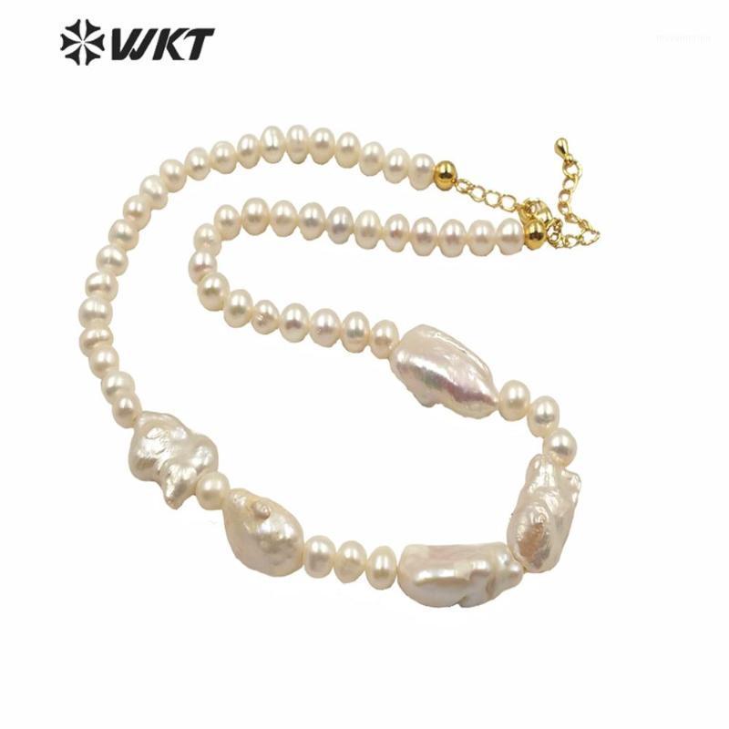 WT-JN123 WKT Gorgeous natural freshwater pearl choker necklace for mon birthday gift necklace elegant precious wedding1
WT-JN123 WKT Gorgeous natural freshwater pearl choker necklace for mon birthday gift necklace elegant precious wedding1