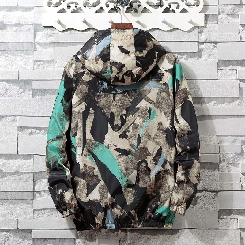AIRGRACIAS Autumn Mens Camouflage Outwear Clothing Jacket Men Lightweight Coat Pockets Casual Coats 6 Colors S- LJ201013