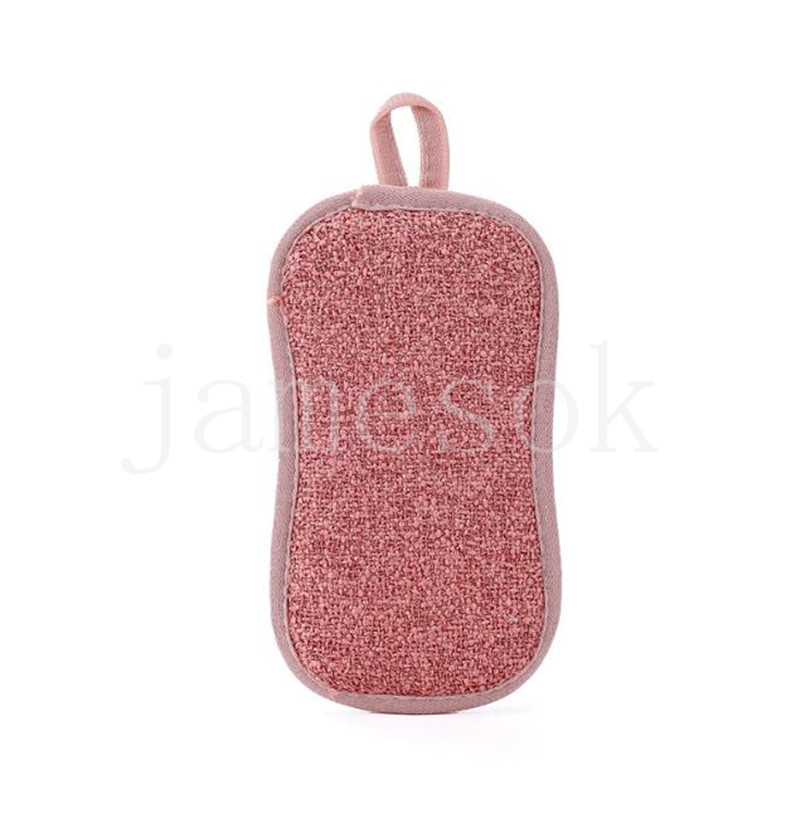 Double Sided Kitchen Magic Cleaning Sponge Scrubber Sponges Dish Washing Towels Scouring Pads Bathroom Brush Wipe Pad de226