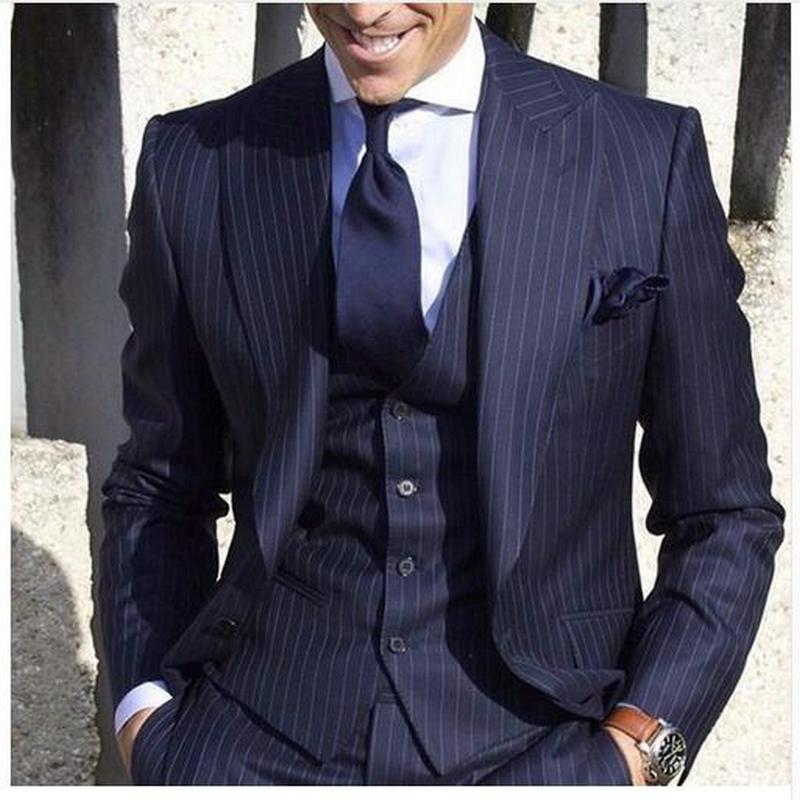 2021 Mens Suits with Pants Stripe Men's Blazer Slim Fit Wedding Male Groom Tuxedos suit Prom (Jacket+Pants+Vest) costume homme, Beige
2021 Mens Suits with Pants Stripe Men's Blazer Slim Fit Wedding Male Groom Tuxedos suit Prom (Jacket+Pants+Vest) costume homme, Beige
