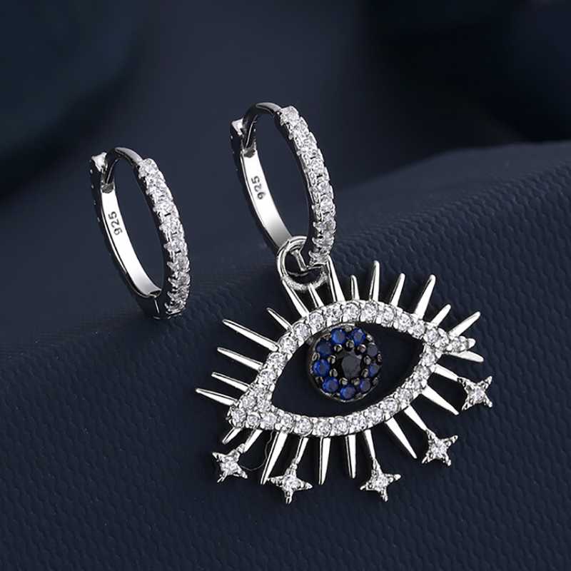 Hoop & Huggie European And American Earrings Inlaid Crystal Diamond Lucky Eyes Asymmetrical Personality Creative Female Jewe
Hoop & Huggie European And American Earrings Inlaid Crystal Diamond Lucky Eyes Asymmetrical Personality Creative Female Jewe