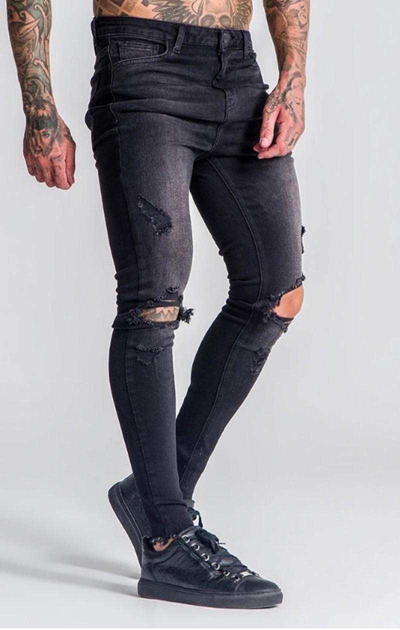 Men's Jeans Ripped Men Hip Hop Black Stretchy Skinny Biker Slim Leisure Fashion The Streets High Quality Pencil Denim Pants, Blue
Men's Jeans Ripped Men Hip Hop Black Stretchy Skinny Biker Slim Leisure Fashion The Streets High Quality Pencil Denim Pants, Blue