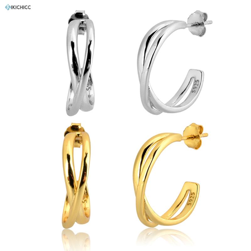Kikichicc 100% 925 Sterling Silver 14.5mm Big Hoops Cross Circle Earring Piercing Pendiente Piercing Jewelry For European
Kikichicc 100% 925 Sterling Silver 14.5mm Big Hoops Cross Circle Earring Piercing Pendiente Piercing Jewelry For European