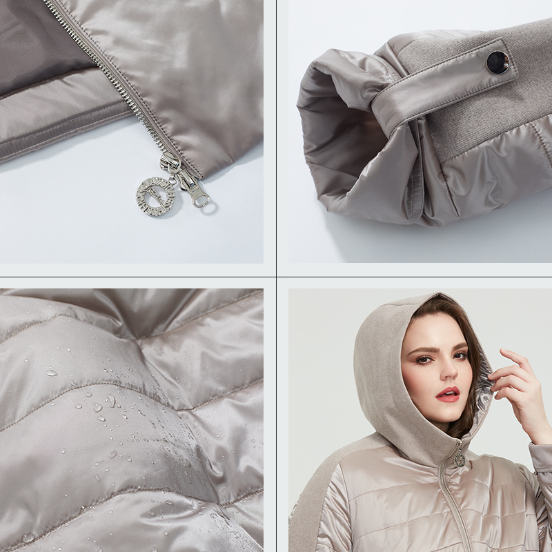 Astrid Spring new arrival women jacket loose clothing outerwear high quality plus size midlength fashion coat AM8612 200928