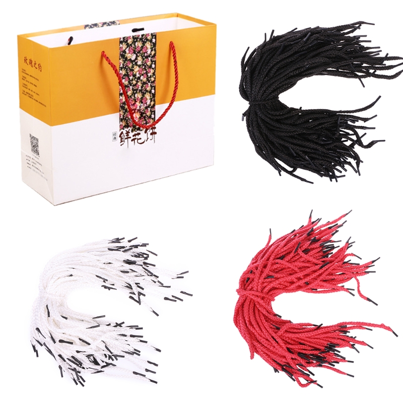 New 100 Pcs Rope Cord String Replacement Handle for Paper Bag Handbag Strap DIY Bag Accessories 2018 Casual String
New 100 Pcs Rope Cord String Replacement Handle for Paper Bag Handbag Strap DIY Bag Accessories 2018 Casual String