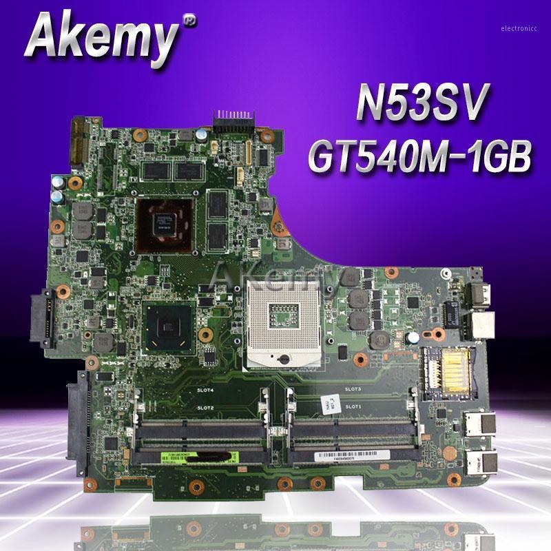 Akemy N53SV Laptop motherboard For Asus N53SV N53SN N53SM N53S N53 Test original mainboard GT540M-1GB1
Akemy N53SV Laptop motherboard For Asus N53SV N53SN N53SM N53S N53 Test original mainboard GT540M-1GB1