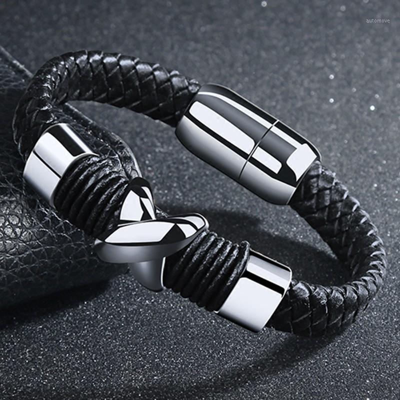 2020 Mens Fashion Leather Bracelet Jewellery Stainless Steel Cross Bracelets Pulseira Masculina Men Jewelry Hipster Bangles Gift1
2020 Mens Fashion Leather Bracelet Jewellery Stainless Steel Cross Bracelets Pulseira Masculina Men Jewelry Hipster Bangles Gift1