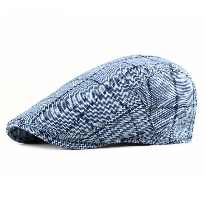 Flat Cap Berets Vintage Plaid Men Women Cap Hat Spring Summer Breathable Sun Hats for Men Women Artist Painter Beret 076
Flat Cap Berets Vintage Plaid Men Women Cap Hat Spring Summer Breathable Sun Hats for Men Women Artist Painter Beret 076