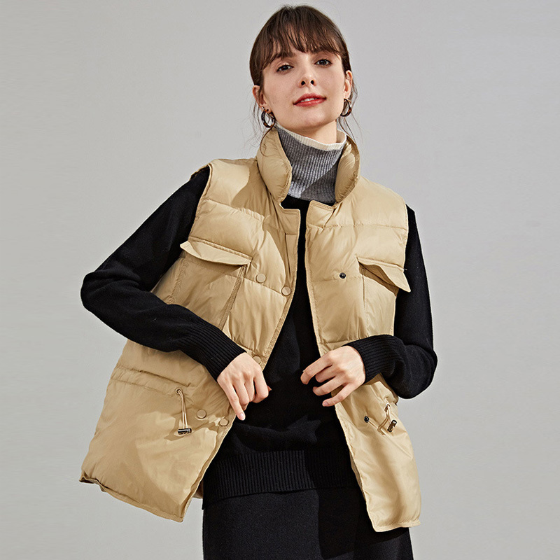 2021 New Feminino Inverno De Pato Branco Jaqueta Feminina Ultra Leve Para Colete Sem Mangas Solto 2UWL, Black
2021 New Feminino Inverno De Pato Branco Jaqueta Feminina Ultra Leve Para Colete Sem Mangas Solto 2UWL, Black