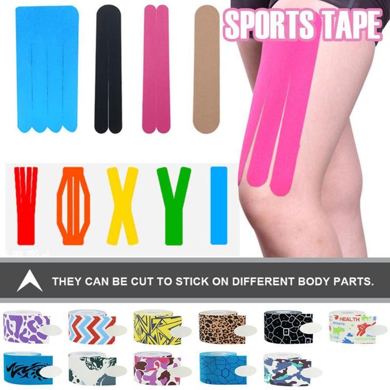 5*500CM Adhesive Sport Kinesiology Tape for Muscles Pain Relief Shin Splints Knee Shoulder Therapeutic Aid Waterproof Cotton, A 5m
5*500CM Adhesive Sport Kinesiology Tape for Muscles Pain Relief Shin Splints Knee Shoulder Therapeutic Aid Waterproof Cotton, A 5m