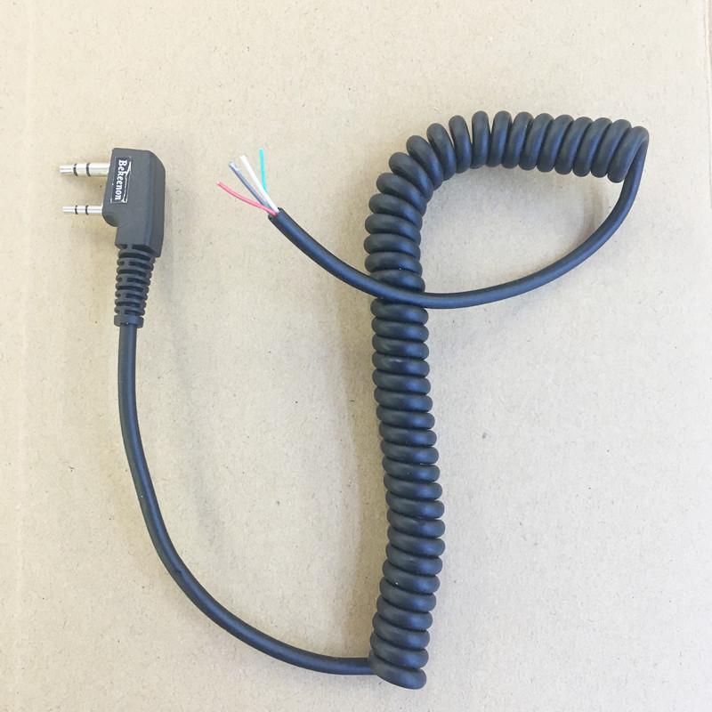 Bekeenon for DIY microphone MIC cable K plug 4pins for Baofeng Wouxun TYT Quansheng Puxing etc walkie talkie1
Bekeenon for DIY microphone MIC cable K plug 4pins for Baofeng Wouxun TYT Quansheng Puxing etc walkie talkie1
