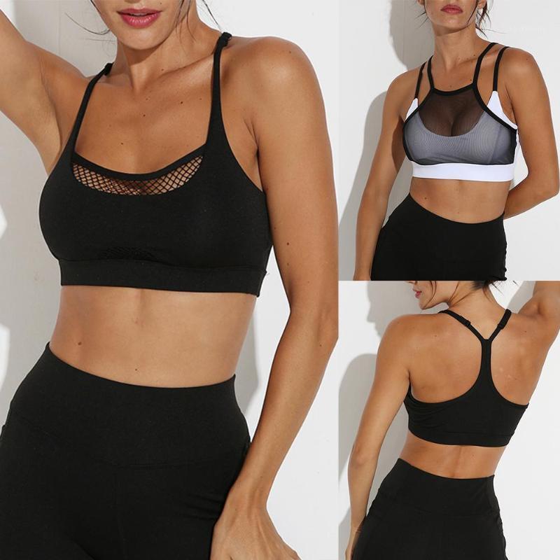 Mesh Sports Bra Hollow Out Sport Top Seamless Fitness Yoga Bras Women Gym Top Padded Running Vest Shockproof Push Up Crop1, Black
Mesh Sports Bra Hollow Out Sport Top Seamless Fitness Yoga Bras Women Gym Top Padded Running Vest Shockproof Push Up Crop1, Black