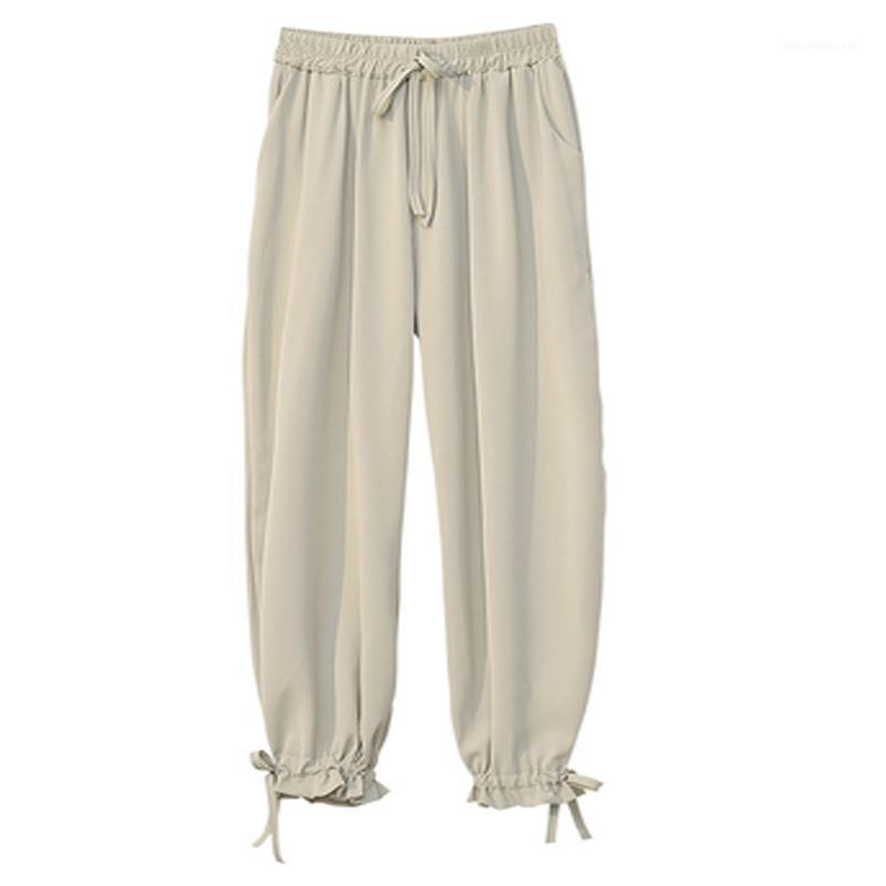 2020 Autumn Pants Women'S New Korean Elastic Waist High Waist Casual Harem Pants Large Size Chiffon Cropped Plus Size 4XL1, Beige
2020 Autumn Pants Women'S New Korean Elastic Waist High Waist Casual Harem Pants Large Size Chiffon Cropped Plus Size 4XL1, Beige