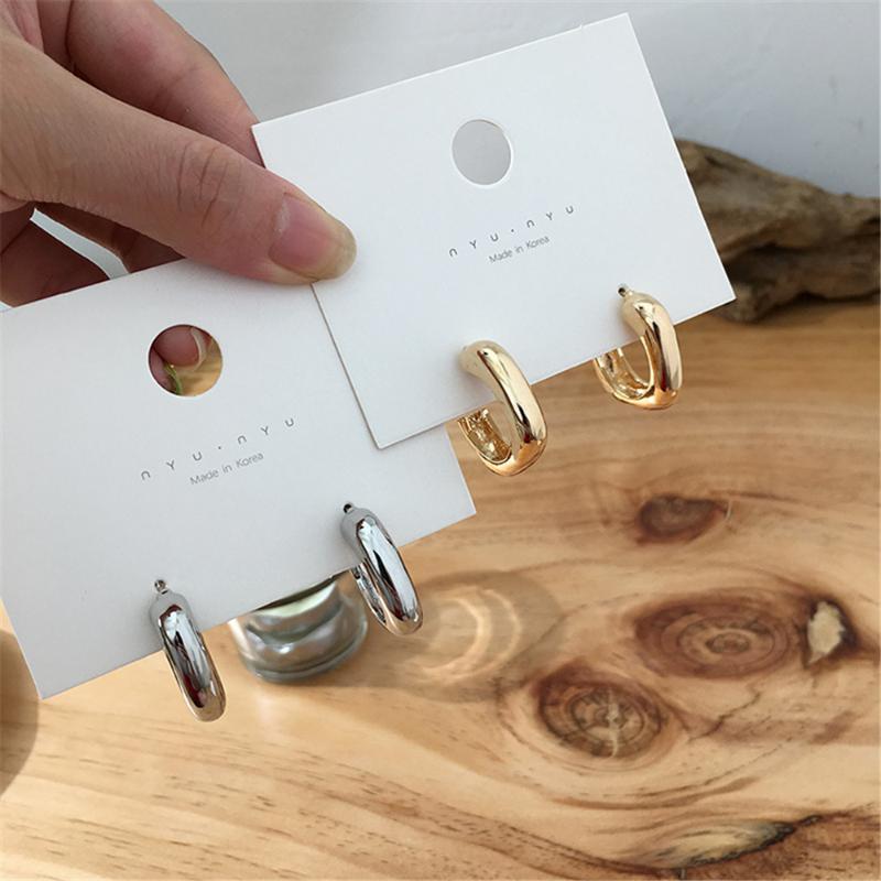 NEW Fashion Temperament Metal Contracted Punk Wind Circle Earrings Women Stud Earrings Jewelry Accessories
NEW Fashion Temperament Metal Contracted Punk Wind Circle Earrings Women Stud Earrings Jewelry Accessories