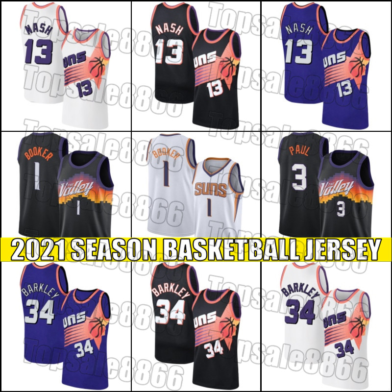 Throwback Steve 13 Nash Jersey Retro Charles 34 Barkley Phoenix Suns Jersey Devin 1 Booker Jersey Chris 3 Paul Jerseys fh651d
Throwback Steve 13 Nash Jersey Retro Charles 34 Barkley Phoenix Suns Jersey Devin 1 Booker Jersey Chris 3 Paul Jerseys fh651d