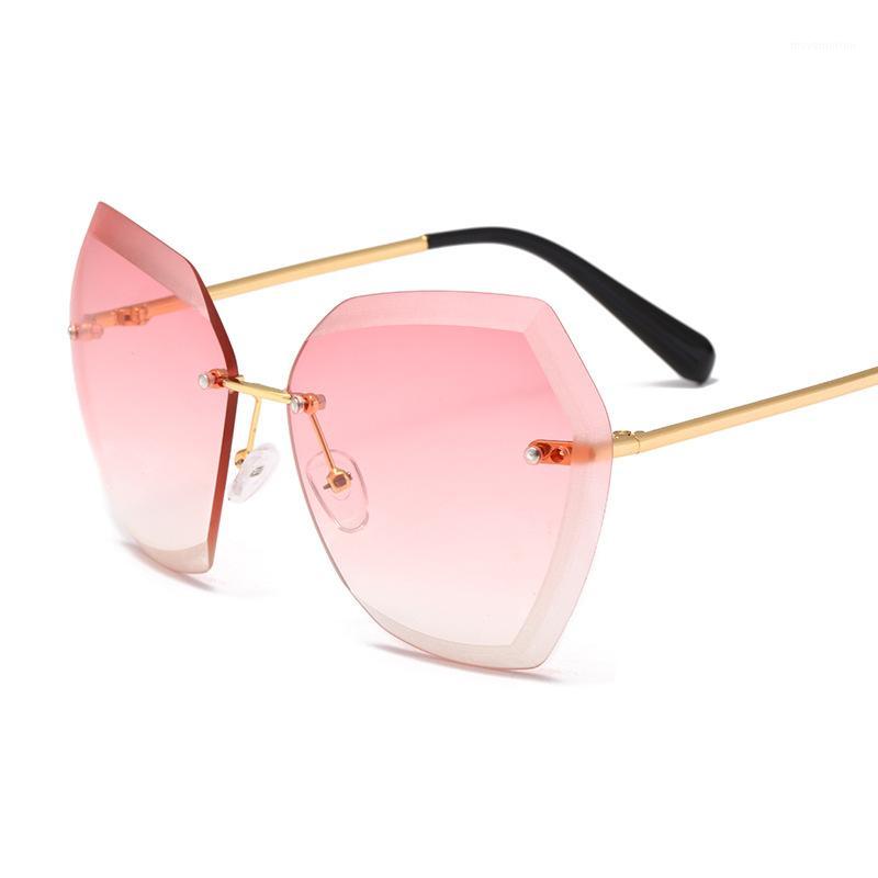 New Fashion Rimless Sunglasses Women Brand Designer Sun Glasses Gradient Shades Cutting Lens Ladies Frameless Metal Eyeglasses1
New Fashion Rimless Sunglasses Women Brand Designer Sun Glasses Gradient Shades Cutting Lens Ladies Frameless Metal Eyeglasses1