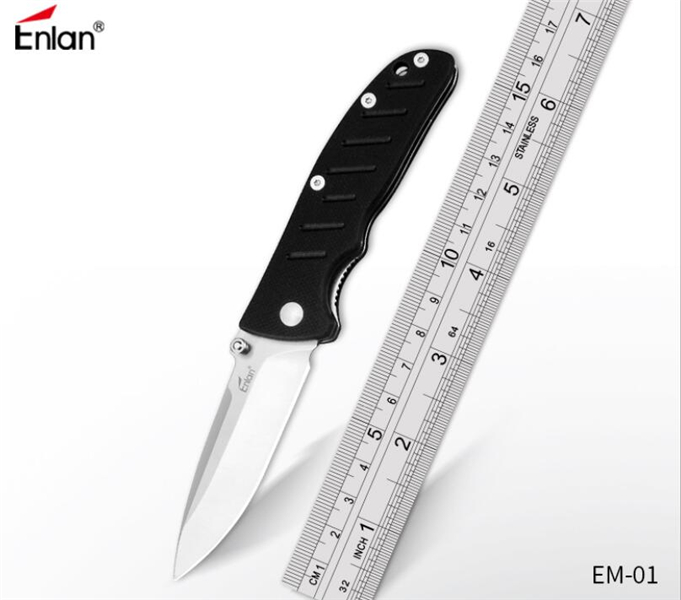 Enlan Bee EM-01 mini gentleman folding knife 8CR13mov blade G10 handle camping hunting outdoor EDC tools
Enlan Bee EM-01 mini gentleman folding knife 8CR13mov blade G10 handle camping hunting outdoor EDC tools