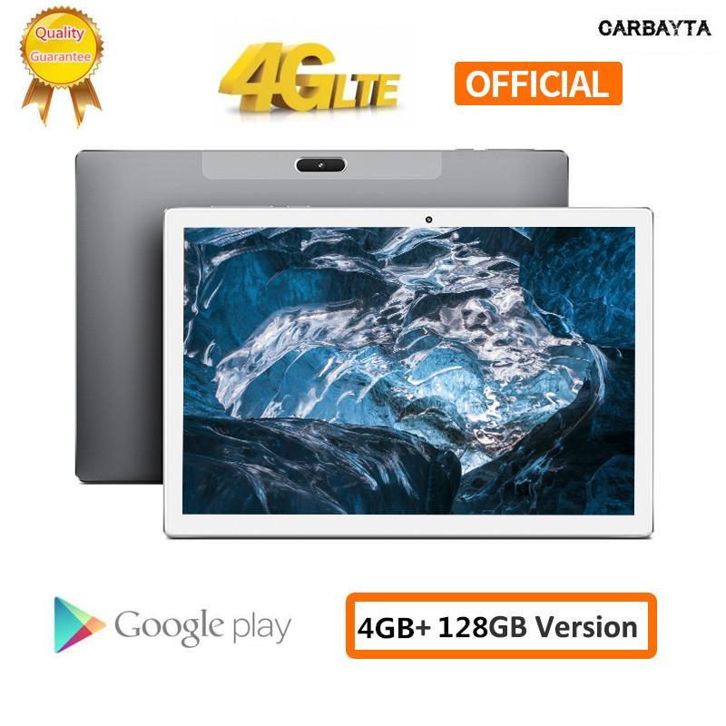 

Add 64GB TF Card Tablets PC 10 Inch Andriod 8.0 1920*1200 Deca Core MTK6797 4GB RAM 128GB ROM Type-C GPS Wifi Support PUBG Game1, Black