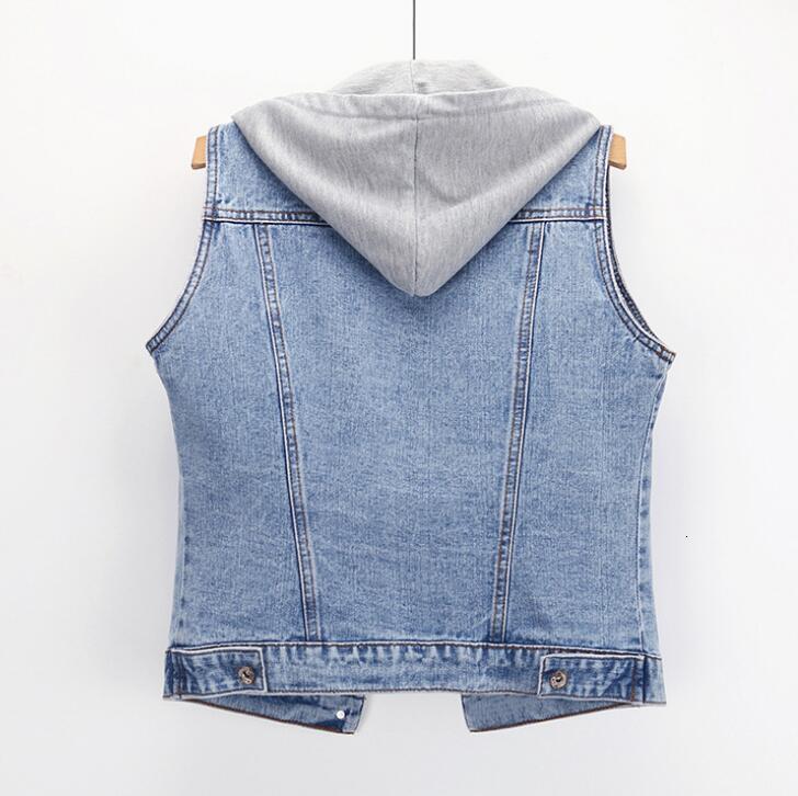 New Spring Denim Female Casual Vintage Sleeveless Collar Jeans Vest Women' Clothing Jacket Ywzz, Light blue
New Spring Denim Female Casual Vintage Sleeveless Collar Jeans Vest Women' Clothing Jacket Ywzz, Light blue