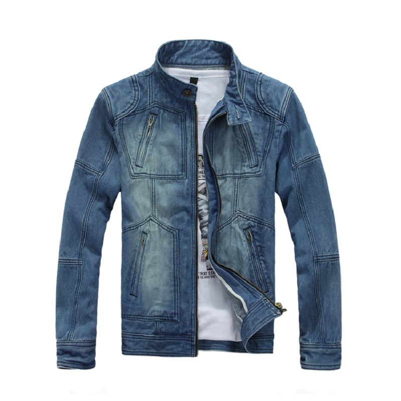 2021 New 100% Cotton Outerwear Fashion Jean Light Blue Male Jacket Jeans Jackets for Men Fine Tuning Collar C1lx
2021 New 100% Cotton Outerwear Fashion Jean Light Blue Male Jacket Jeans Jackets for Men Fine Tuning Collar C1lx