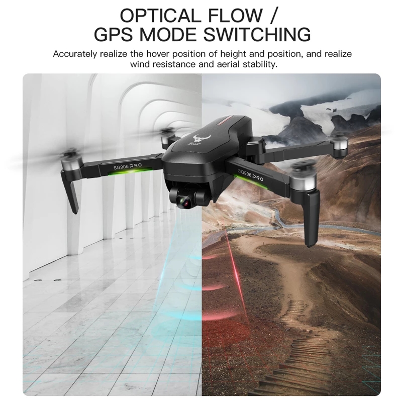 Professio SG906 PRO 2 Drone GPS 3-Axis gimbal with 4K 5G WIFI Dual Camera ESC 50X Zoom Brushless Quadcopter RC Drone
Professio SG906 PRO 2 Drone GPS 3-Axis gimbal with 4K 5G WIFI Dual Camera ESC 50X Zoom Brushless Quadcopter RC Drone