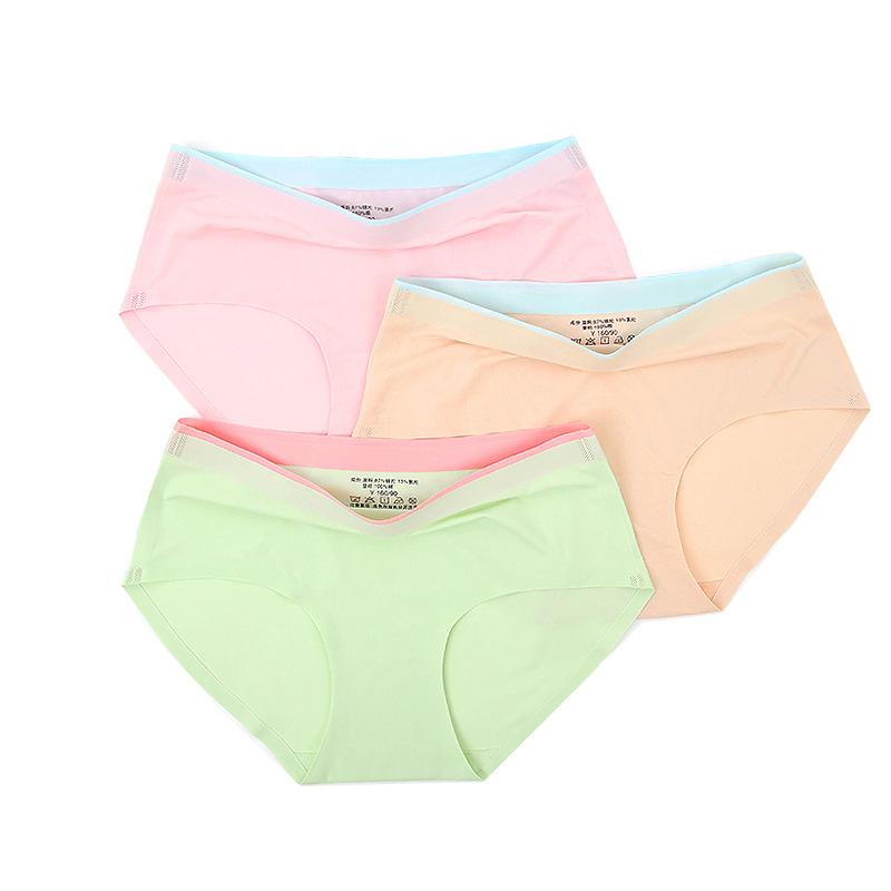 Summer Seamless Women Sexy Cotton Panties Ice Silk Fashion Women Underwear Briefs for Girls Nylon Silk Soft Lingerie 3pcs/set, White pink blue
Summer Seamless Women Sexy Cotton Panties Ice Silk Fashion Women Underwear Briefs for Girls Nylon Silk Soft Lingerie 3pcs/set, White pink blue