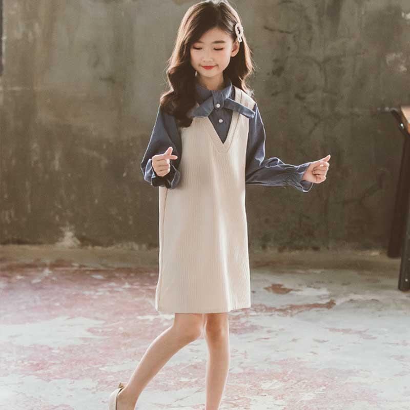 Girl's Dresses Big Girl Long Sleeve Dress Children Autumn 2022 Little Girls Kids Clothes Casual School Clothing Blue Red, Red;yellow
Girl's Dresses Big Girl Long Sleeve Dress Children Autumn 2022 Little Girls Kids Clothes Casual School Clothing Blue Red, Red;yellow