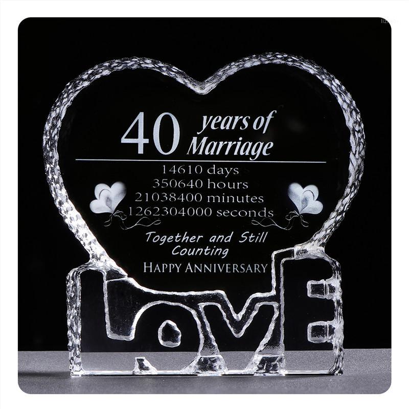40th Anniversary Wedding Gifts A Heart Shape Crystal Ornament Laser Engraved Memorable Souvenir Presents For Wife Or Husband1
40th Anniversary Wedding Gifts A Heart Shape Crystal Ornament Laser Engraved Memorable Souvenir Presents For Wife Or Husband1