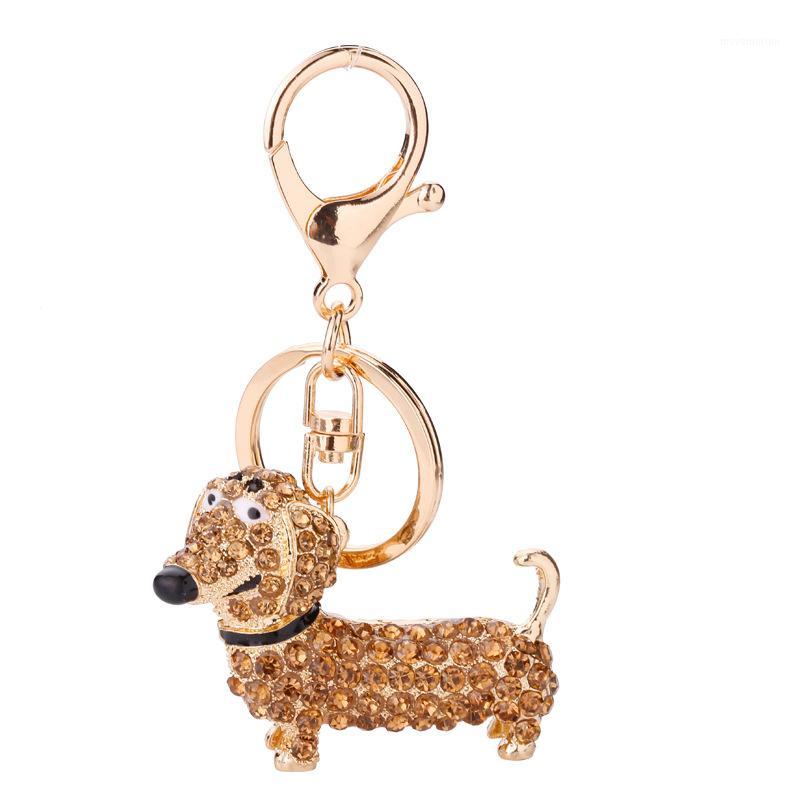 2020 Fashion Rhinestone Dog Dachshund Keychain Bag Charm Pendant Keys Holder Keyring Jewelry for Women Girl Keychain Car Jewelry1
2020 Fashion Rhinestone Dog Dachshund Keychain Bag Charm Pendant Keys Holder Keyring Jewelry for Women Girl Keychain Car Jewelry1