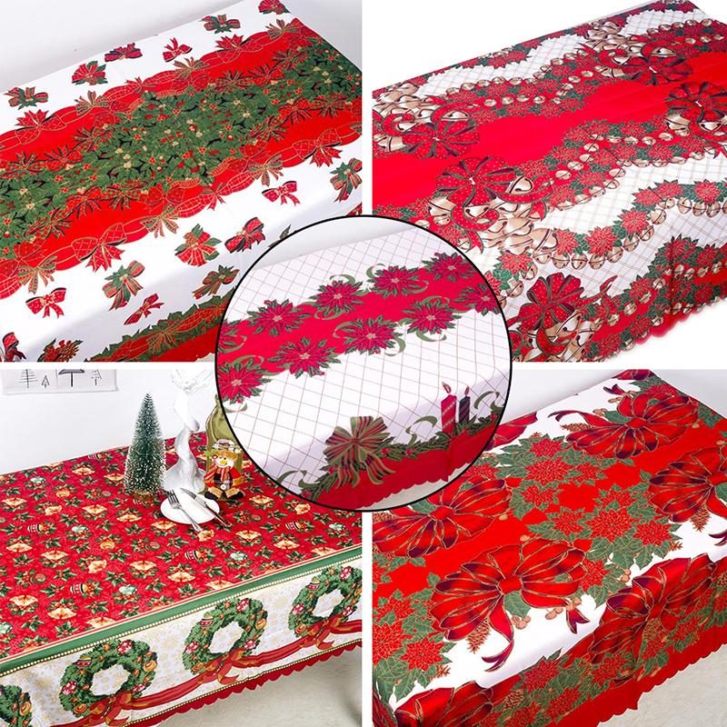 150x180cm Christmas Tablecloth Polyester Fabric Rectangular Santa Dust-proof Table Cover For New Year Home Decoration
150x180cm Christmas Tablecloth Polyester Fabric Rectangular Santa Dust-proof Table Cover For New Year Home Decoration
