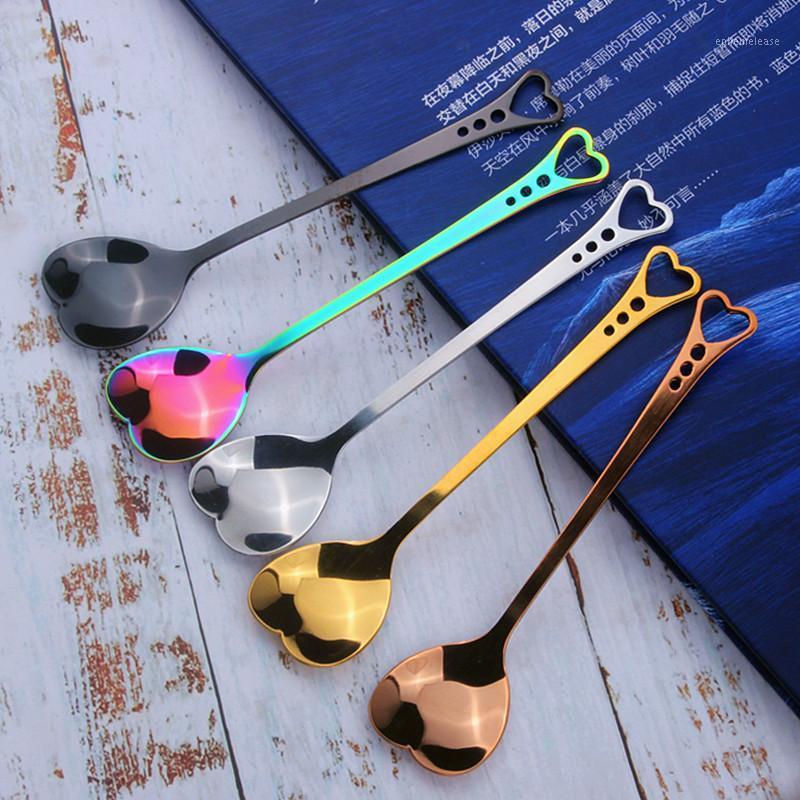 Heart Shape Stainless Steel Coffee Spoon Ice Cream Spoon Honey Kitchen Gift Colorful Dessert Sugar Stirring1
Heart Shape Stainless Steel Coffee Spoon Ice Cream Spoon Honey Kitchen Gift Colorful Dessert Sugar Stirring1
