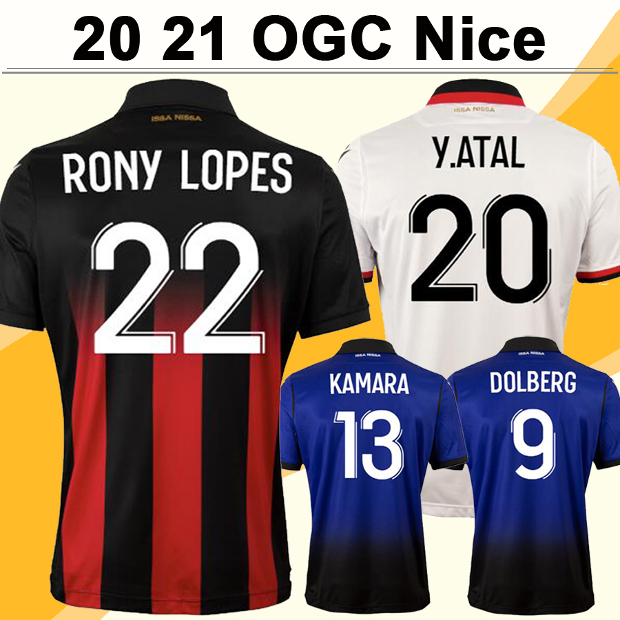 20 21 OGC Nice Mens Soccer Jerseys DOLBERG RONY LOPES Home Away 3rd Football Shirt LEES MELOU KAMARA Y. ATAL Short Sleeve Adult Uniforms, Qm870 2021 away ligu. 1 patch
20 21 OGC Nice Mens Soccer Jerseys DOLBERG RONY LOPES Home Away 3rd Football Shirt LEES MELOU KAMARA Y. ATAL Short Sleeve Adult Uniforms, Qm870 2021 away ligu. 1 patch