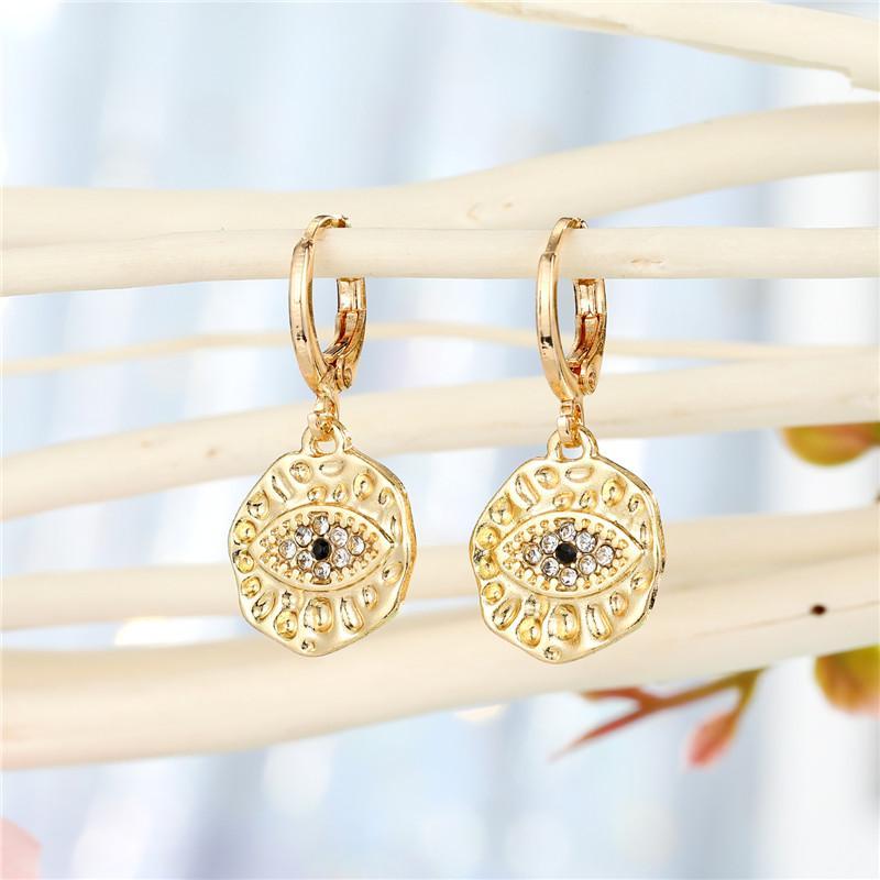 Hoop & Huggie Irregular Round Turkish Eye Punk Earrings For Womens Jewelry Metal Zircon Fatima Hand Blue Geometric Circle Earrings1
Hoop & Huggie Irregular Round Turkish Eye Punk Earrings For Womens Jewelry Metal Zircon Fatima Hand Blue Geometric Circle Earrings1