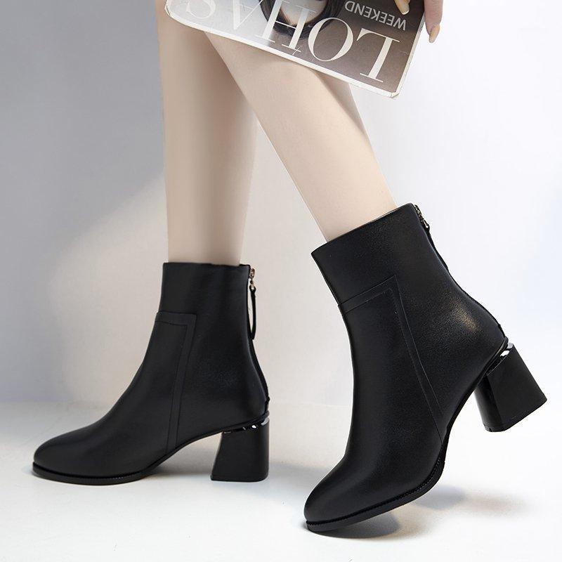 Zipper Shoes Women Boots Square heel Ankle Boots Botines Mujer 2021 Ladies Shoes Zapatos Short Plush Fashion Woman1, Black
Zipper Shoes Women Boots Square heel Ankle Boots Botines Mujer 2021 Ladies Shoes Zapatos Short Plush Fashion Woman1, Black