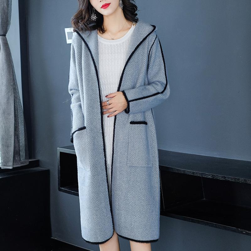 KMETRAM Winter Jacket Women Real Wool Coat Female Jacket Double Side Woolen Coat Women Hooded Korean Long Coats Manteau Femme MY, Blue
KMETRAM Winter Jacket Women Real Wool Coat Female Jacket Double Side Woolen Coat Women Hooded Korean Long Coats Manteau Femme MY, Blue