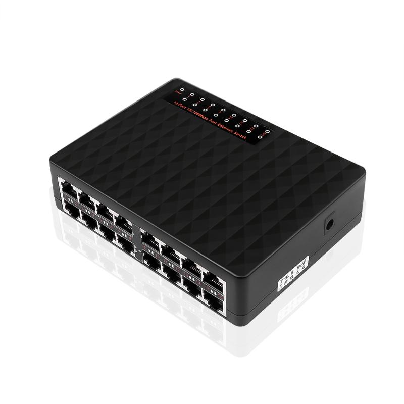 kebidumei 16 Ports Fast Ethernet Network Switch High Quality 10/100Mbps LAN RJ45 Vlan Switcher Hub For Desktop EU/US Adapter
kebidumei 16 Ports Fast Ethernet Network Switch High Quality 10/100Mbps LAN RJ45 Vlan Switcher Hub For Desktop EU/US Adapter