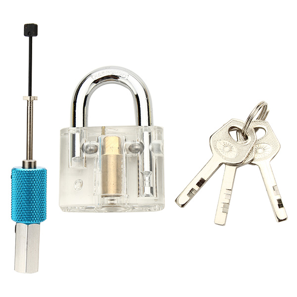DANIU Disc Type Transparent Padlock with Disc Detainer Locksmith Tools Locksmith Training Skill Set
DANIU Disc Type Transparent Padlock with Disc Detainer Locksmith Tools Locksmith Training Skill Set