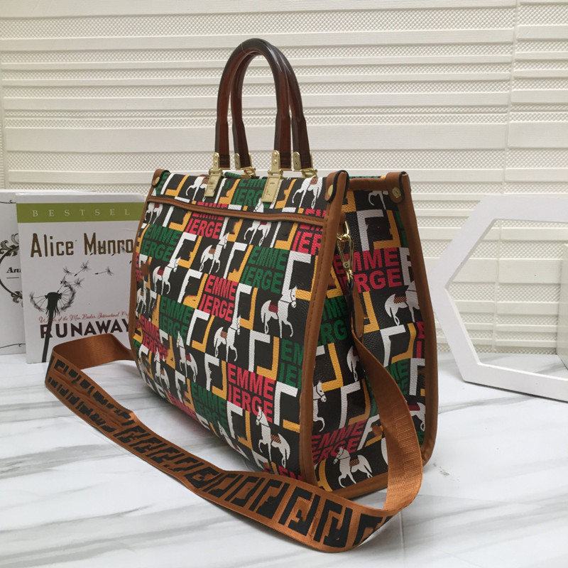 Designer Women Tote Shopper Bag fashion Handbag F shoulder strap crossbody handbags Roma leather Travel Branded Luxury Purse, Brown
Designer Women Tote Shopper Bag fashion Handbag F shoulder strap crossbody handbags Roma leather Travel Branded Luxury Purse, Brown