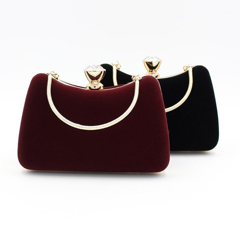 Women's Handbag Clutches Fashion Temperament Velour Evening Bag Wedding Party Clutch Purse Females Black Red Bag Shoulder Bags1
Women's Handbag Clutches Fashion Temperament Velour Evening Bag Wedding Party Clutch Purse Females Black Red Bag Shoulder Bags1