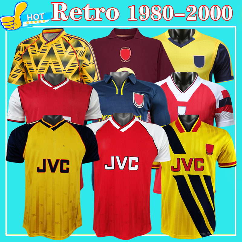 Retro Soccer Jersey Arsen Gunner 86 88 90 91 92 93 94 99 00 Season Retro Football Shirt, 86-88 red
Retro Soccer Jersey Arsen Gunner 86 88 90 91 92 93 94 99 00 Season Retro Football Shirt, 86-88 red